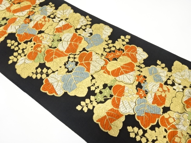 Japanese Kimono / Antique / Fukuro Obi Silk